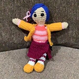 Coralline Crochet Doll